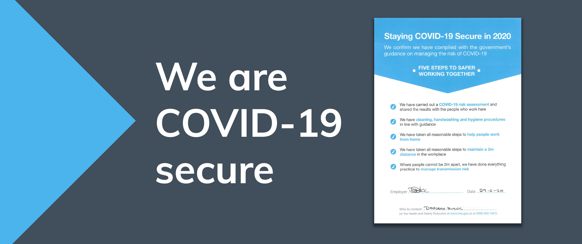 COVID-19 Secure